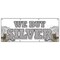 Signmission WE BUY SILVER BANNER SIGN gold sell rare cash bullion diamonds coins B-96 We Buy Silver - alternate 1